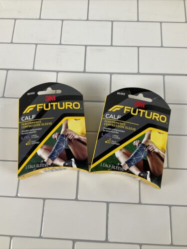 3M Futuro Performance Compression Calf Sleeve Large/X-Large | 2 Packs (6922793320631)